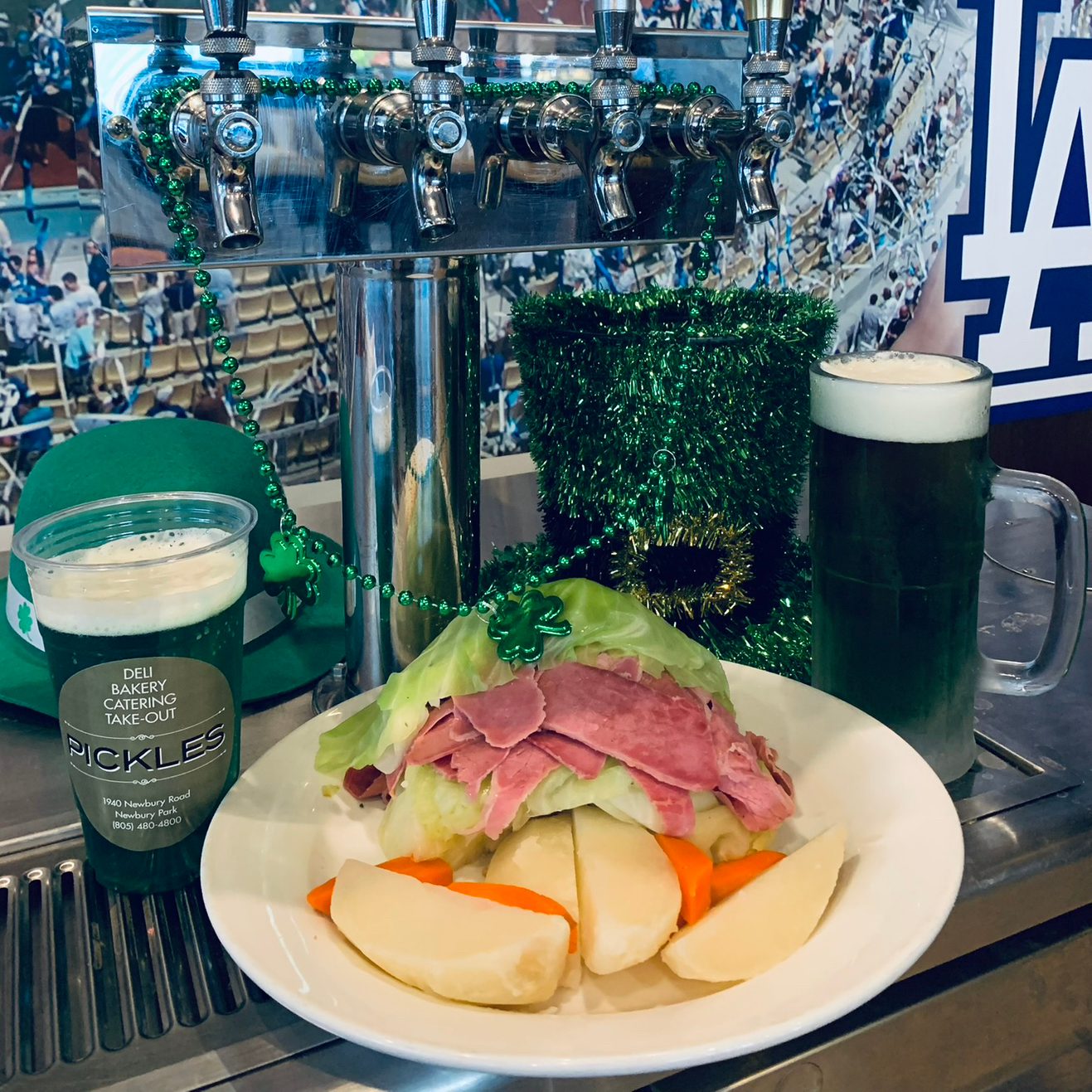 Corned Beef & Cabbage.