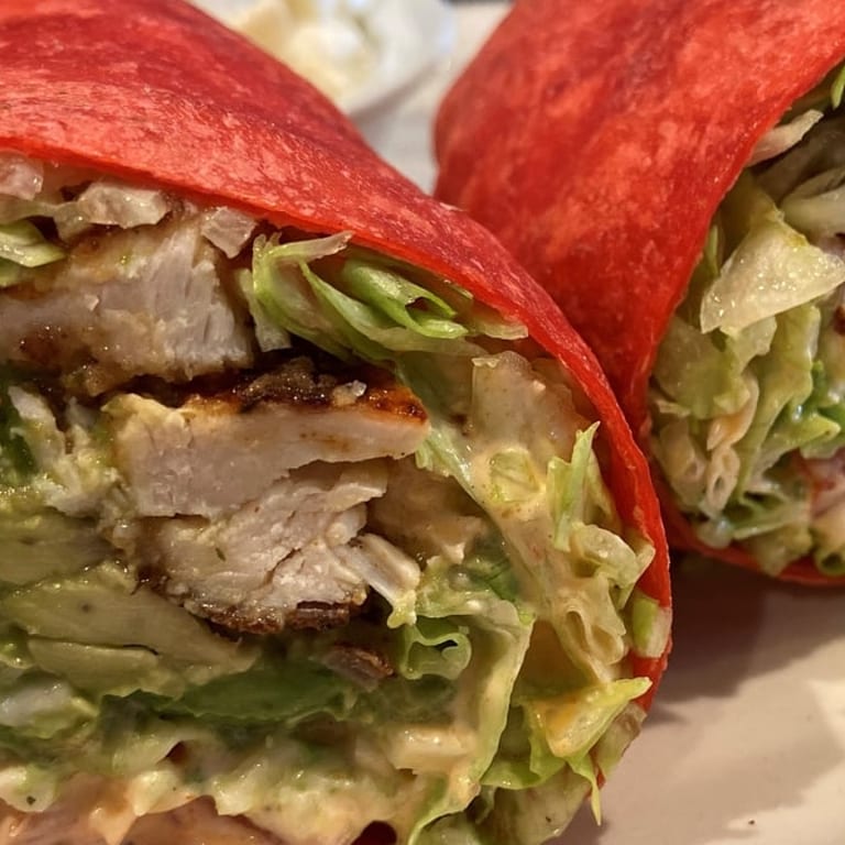 Buffalo Chicken Wrap Delight