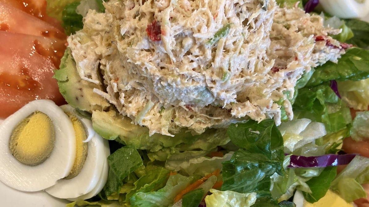 Stuffed Avocado Salad.