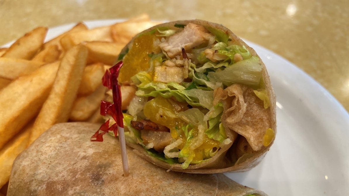 Chinese Chicken Wrap.