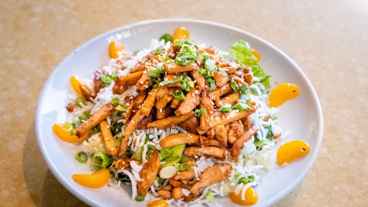 Our Famous Chinese Chicken Salad.