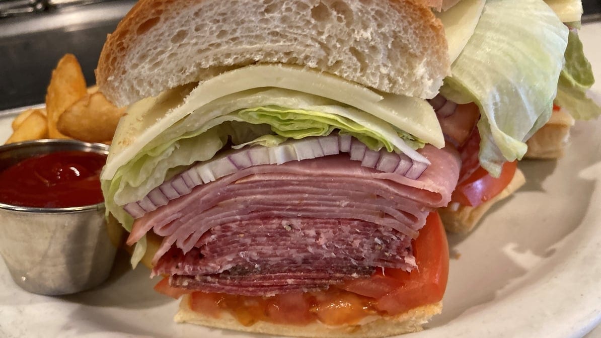 Classic Italian Sub.