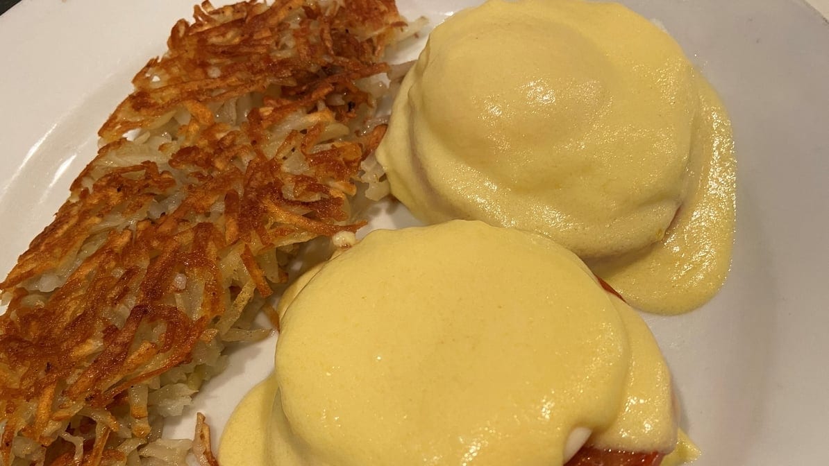 Eggs Benedict.