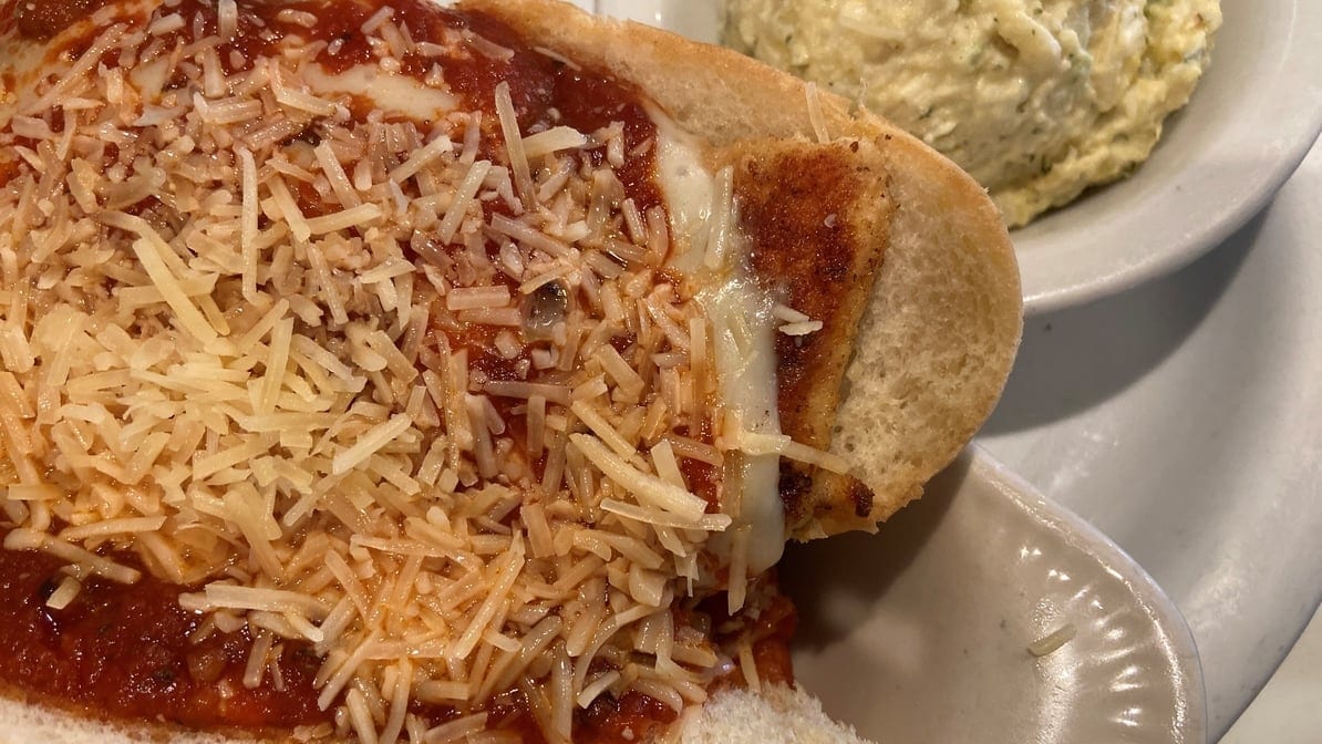 Chicken Parmesan Sub.