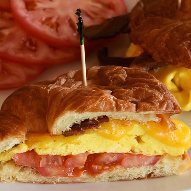 Savor Our Breakfast Sandwich