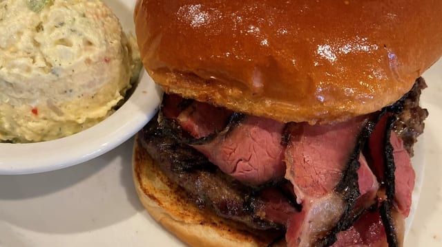 Pastrami Burger.