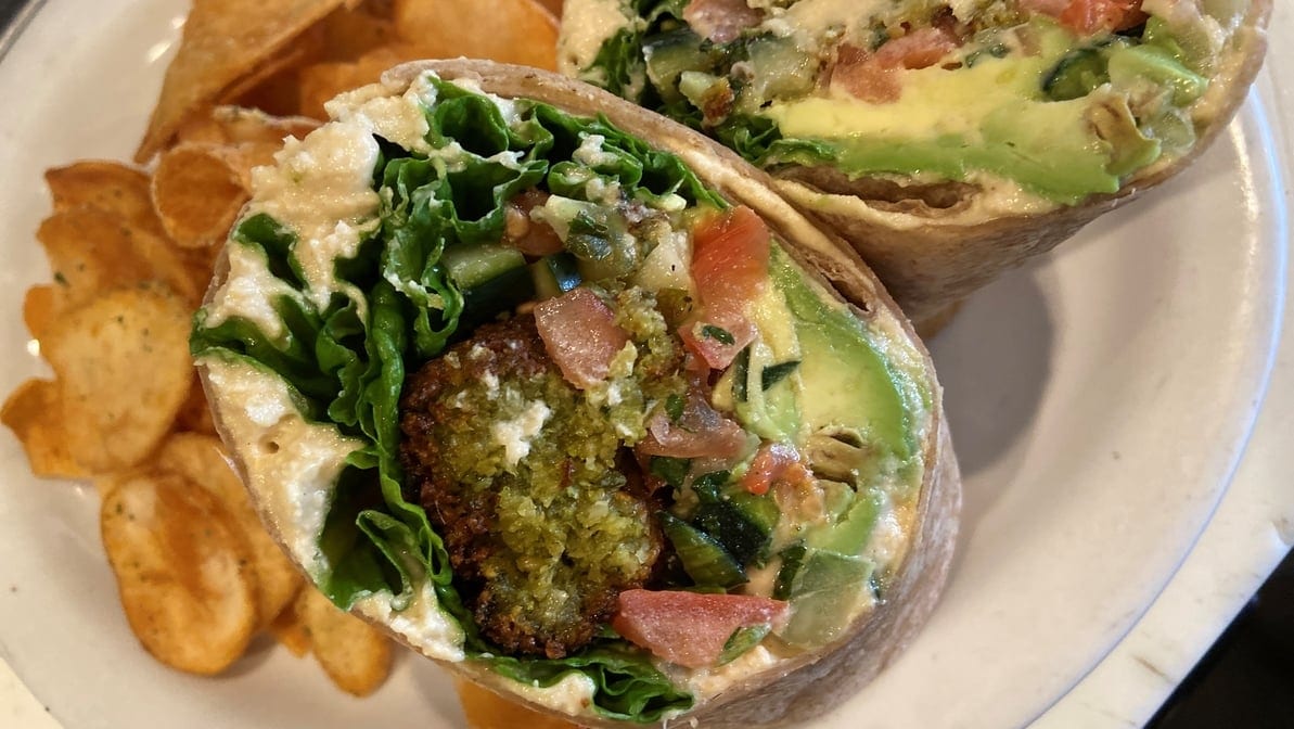 Falafel Wrap.