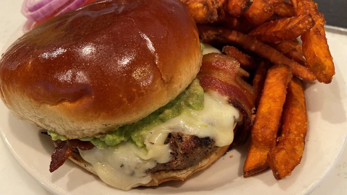 Guacamole Bacon Burger.