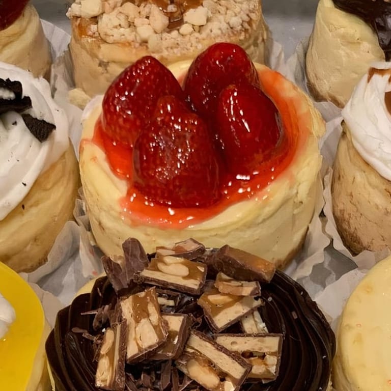 Indulge in our cheesecake