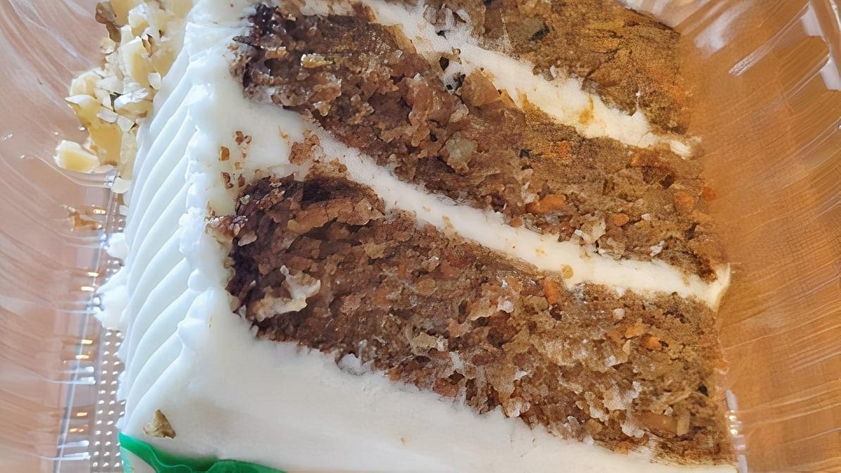 Towering Carrot Cake.