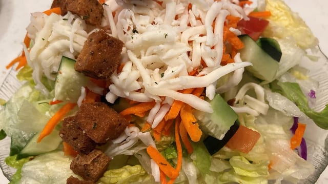 Mixed Greens Salad.