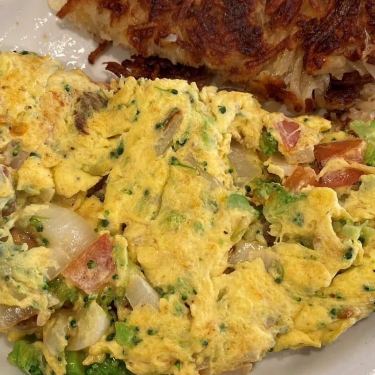Delicious Veggie Omelette and More!
