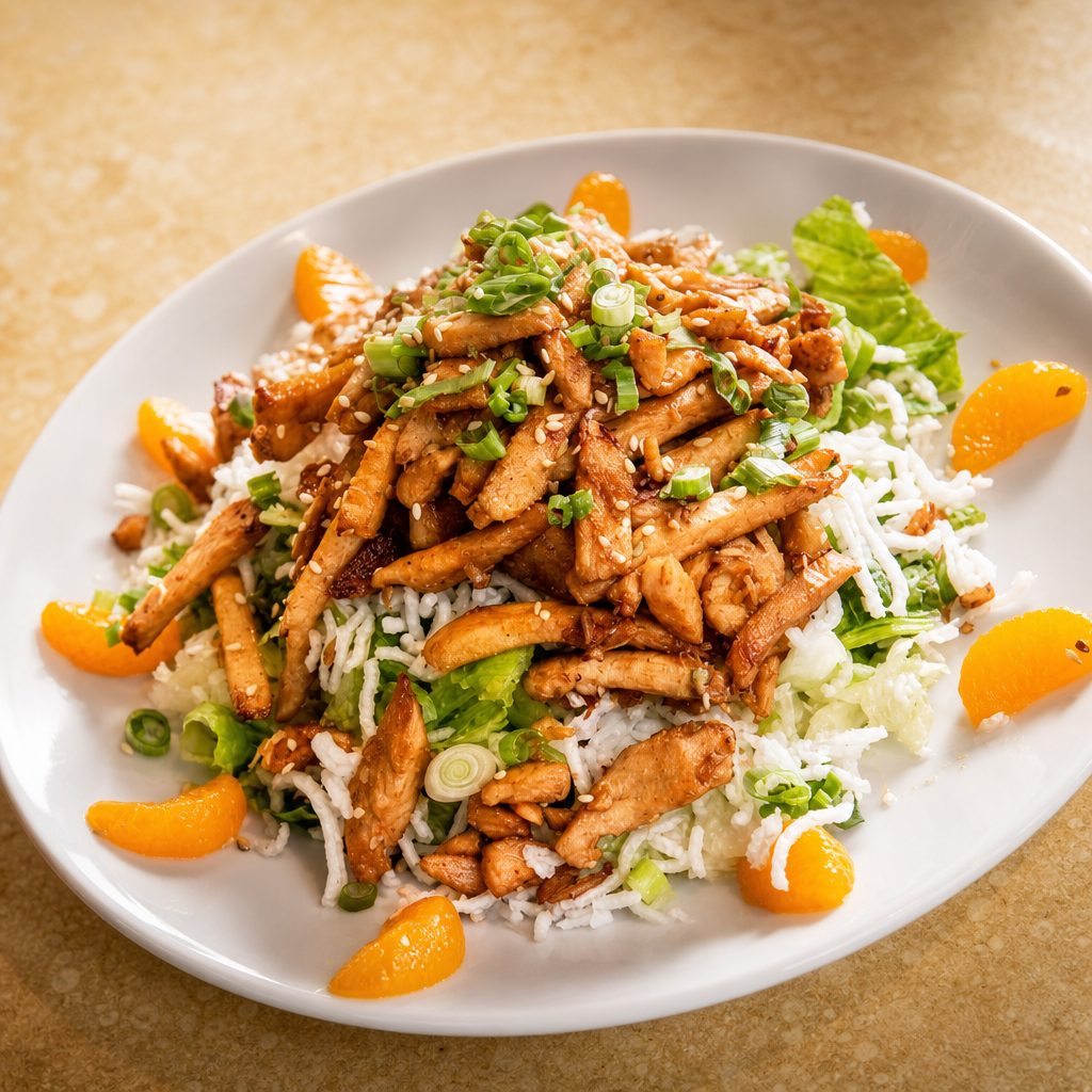 Our Famous Chinese Chicken Salad.
