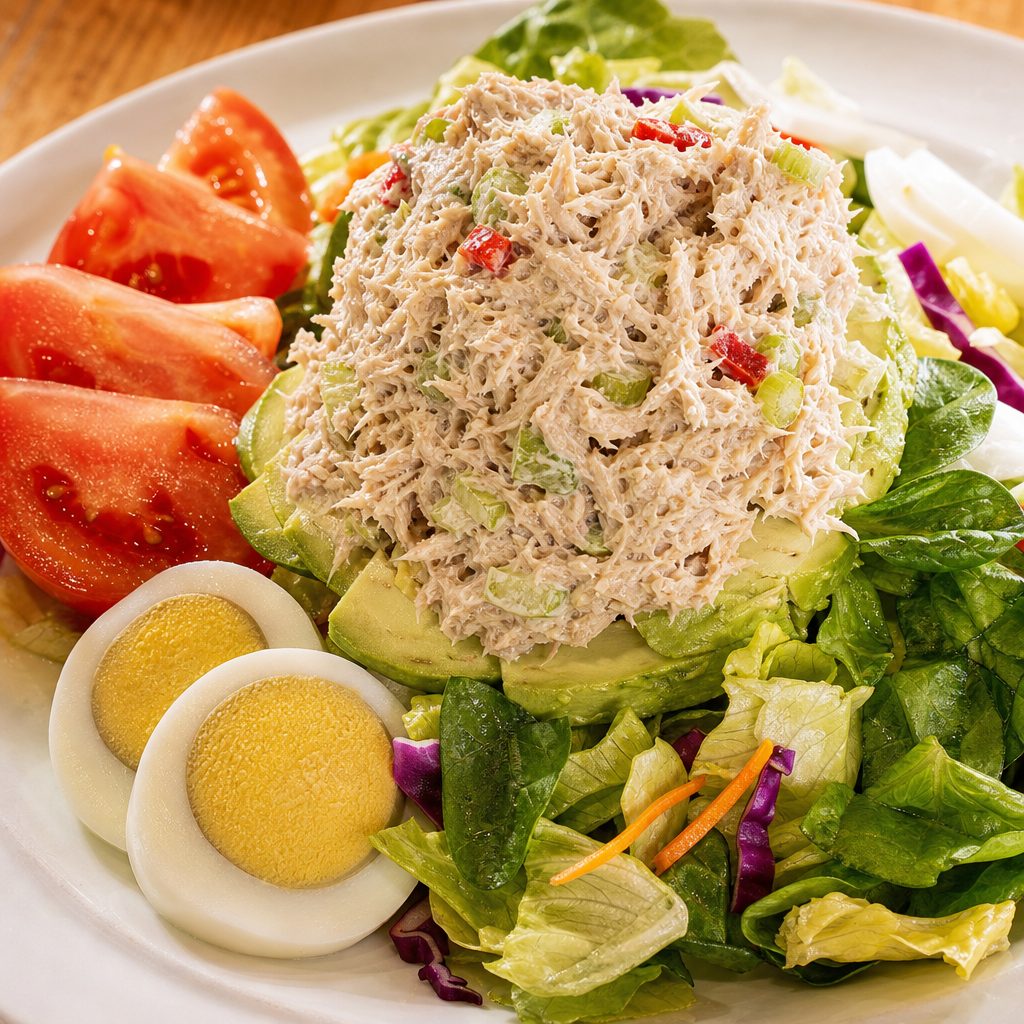 Stuffed Avocado Salad.