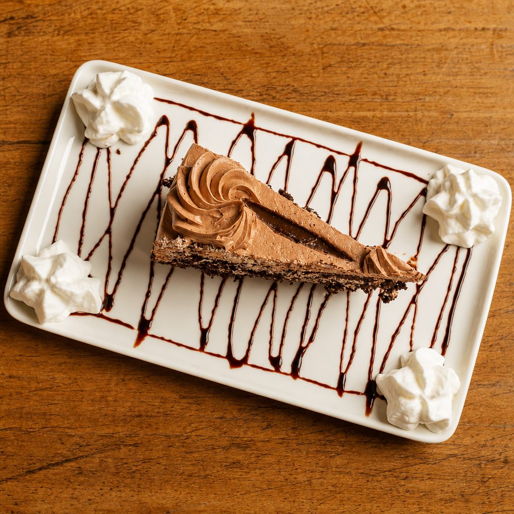 Towering Chocolate Cake.