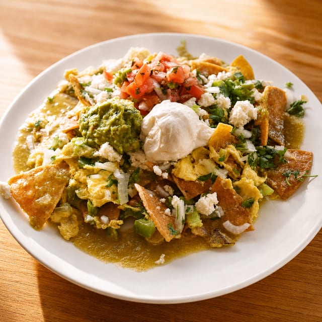 Chilaquiles.