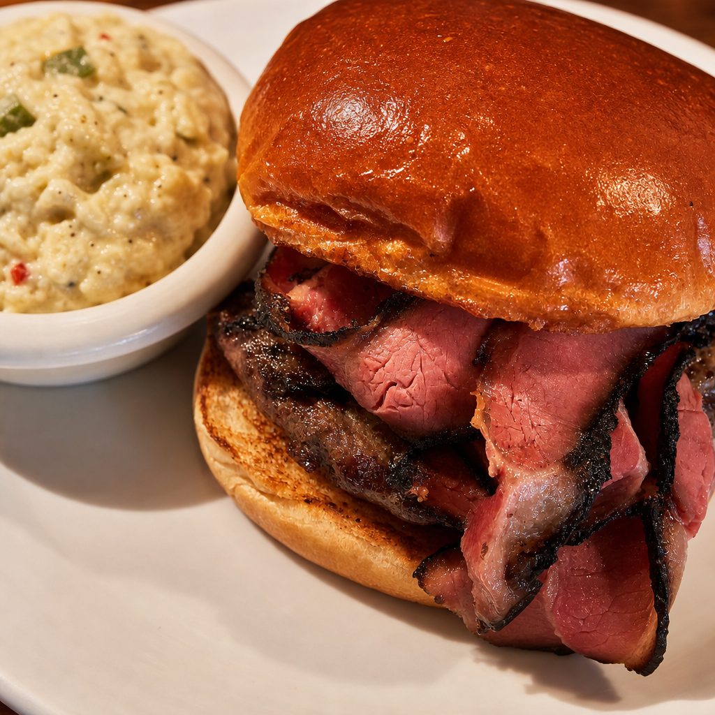 Pastrami Burger.