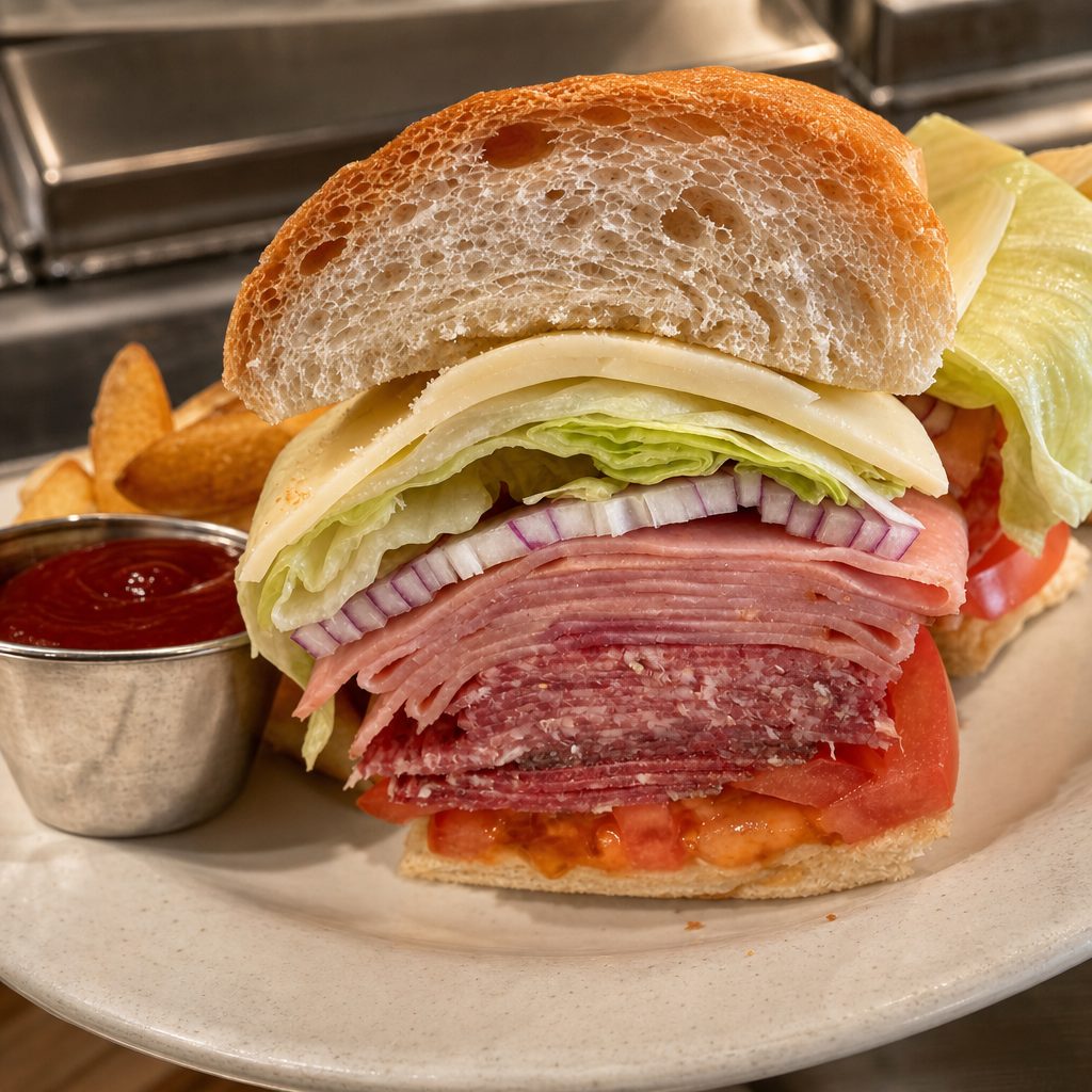 Classic Italian Sub.