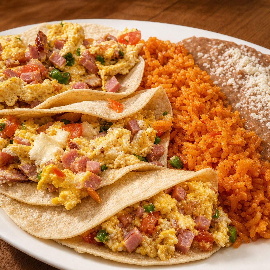 Breakfast Tacos.