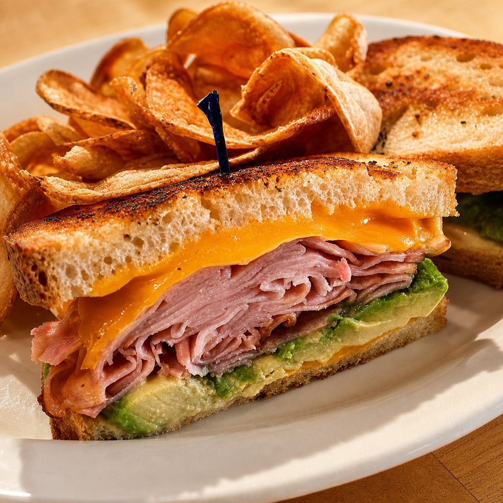 Garlic Grill Melt.