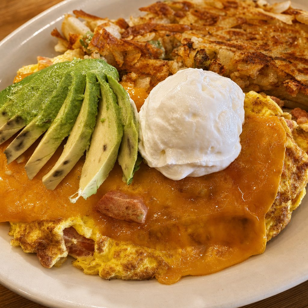 Agoura Delight Omelette.