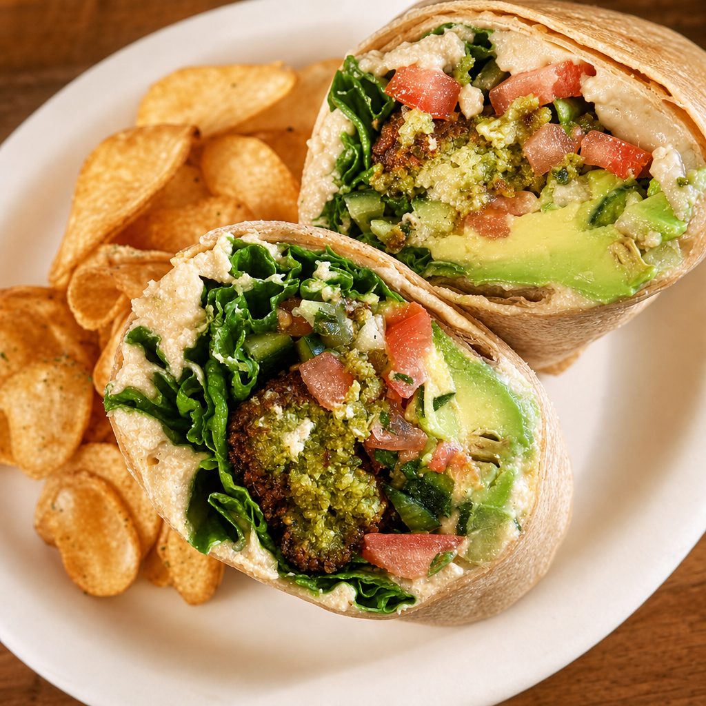 Falafel Wrap.