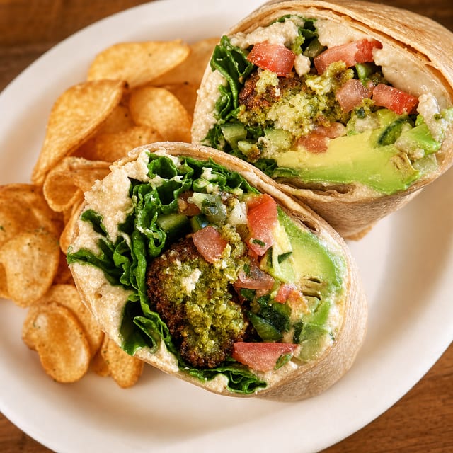 Falafel Wrap.