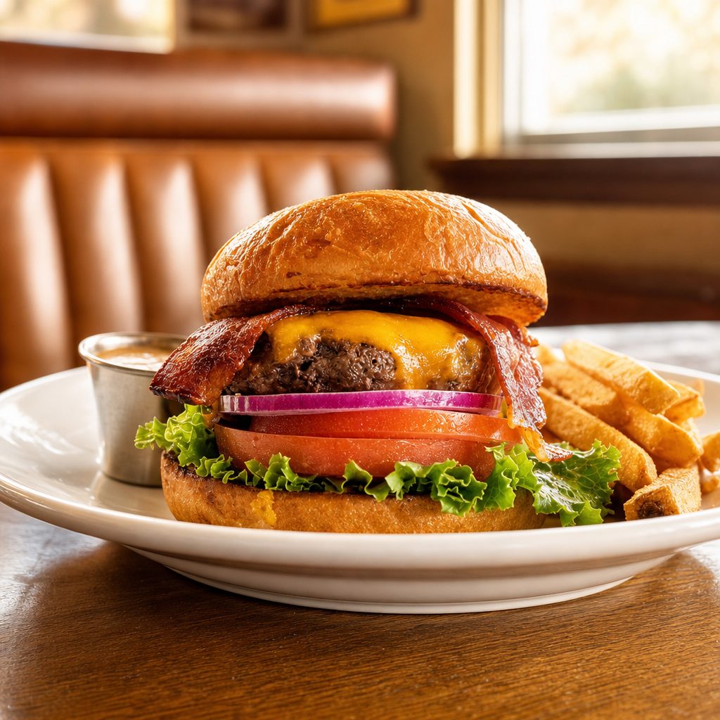 Bacon Cheeseburger.