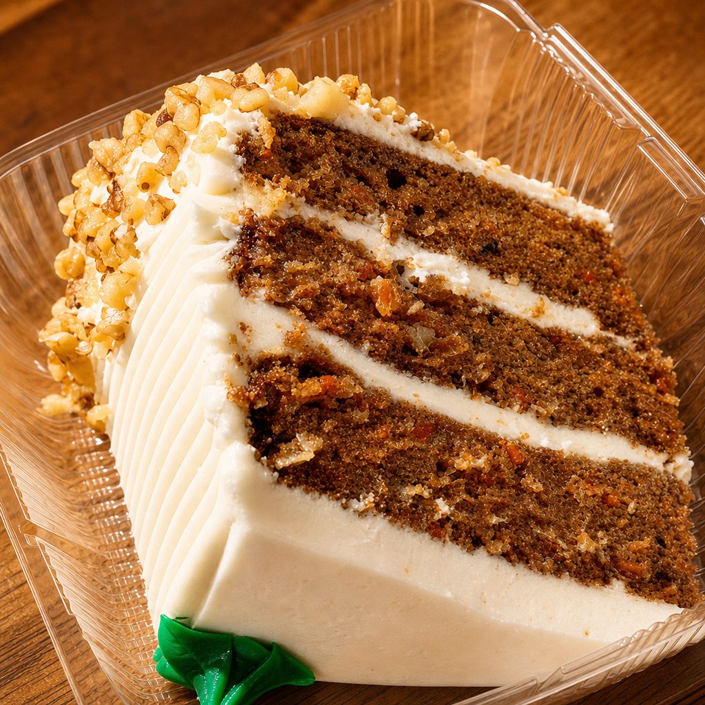 Towering Carrot Cake.