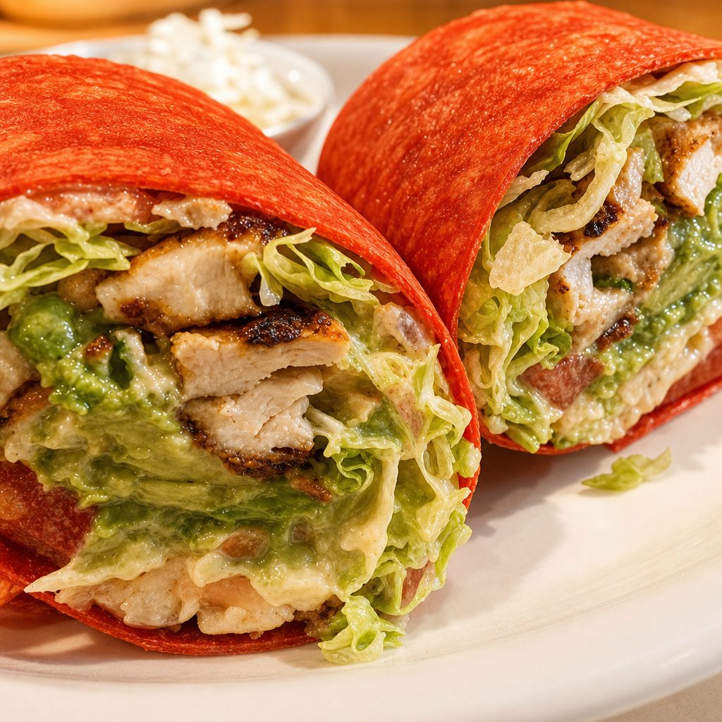 Buffalo Chicken Wrap.