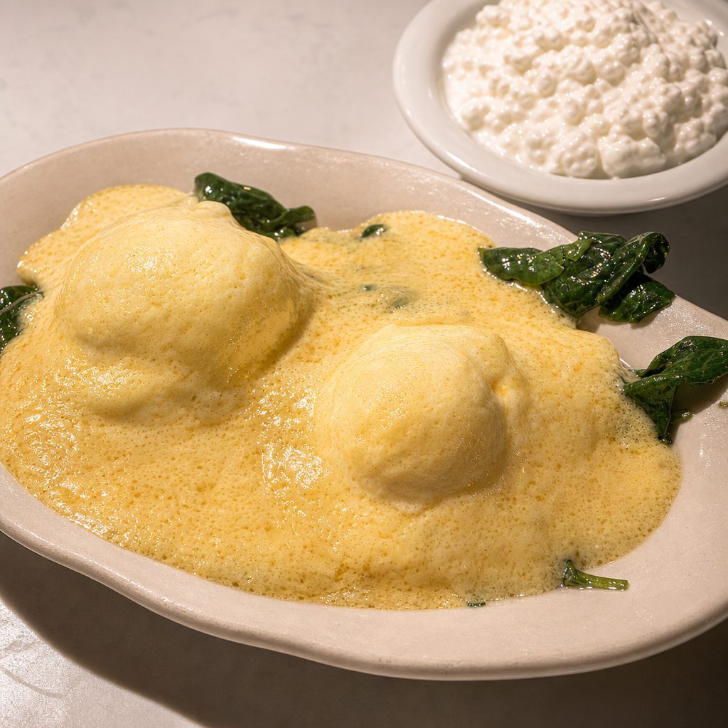 Eggs Florentine.