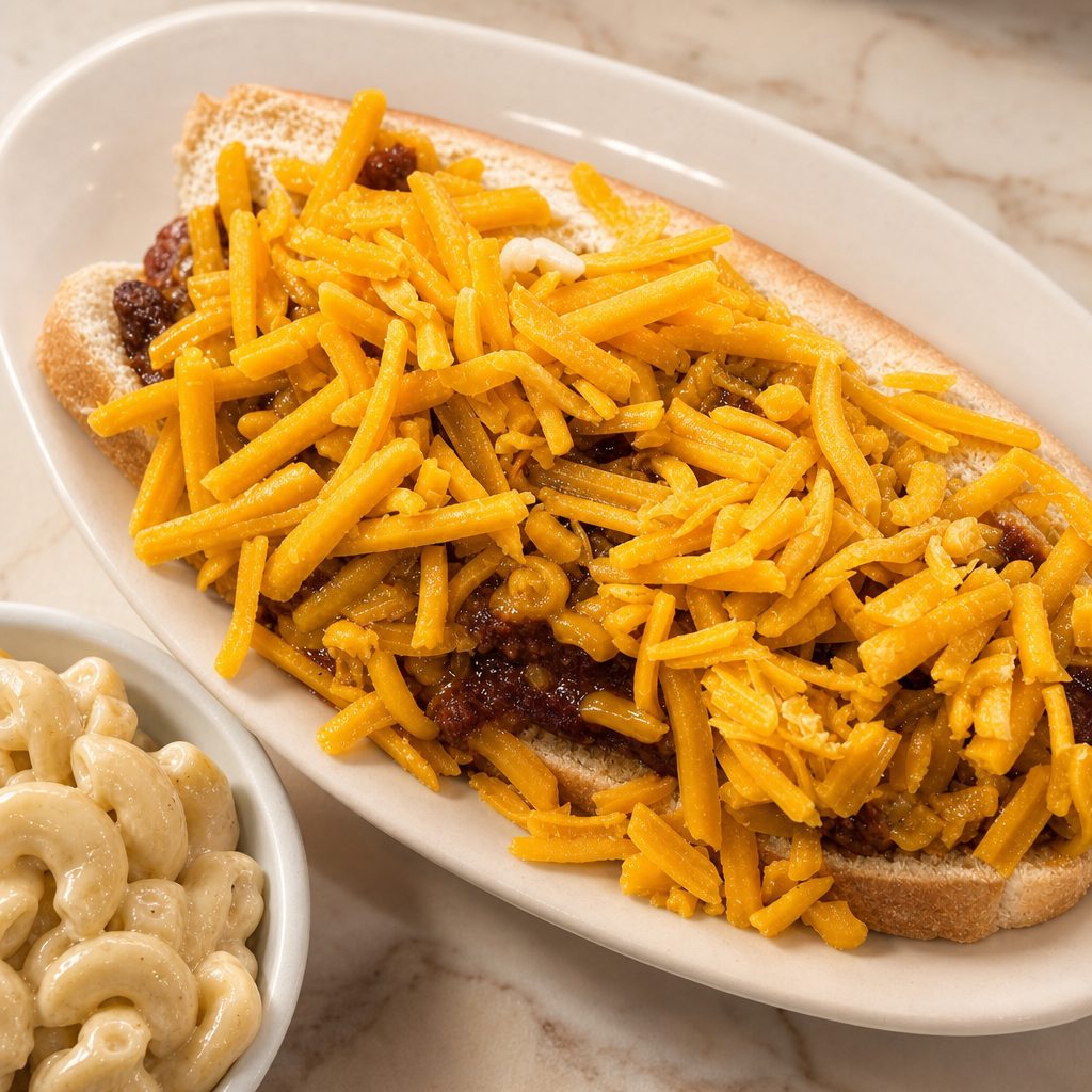 Chili Cheese Dog.
