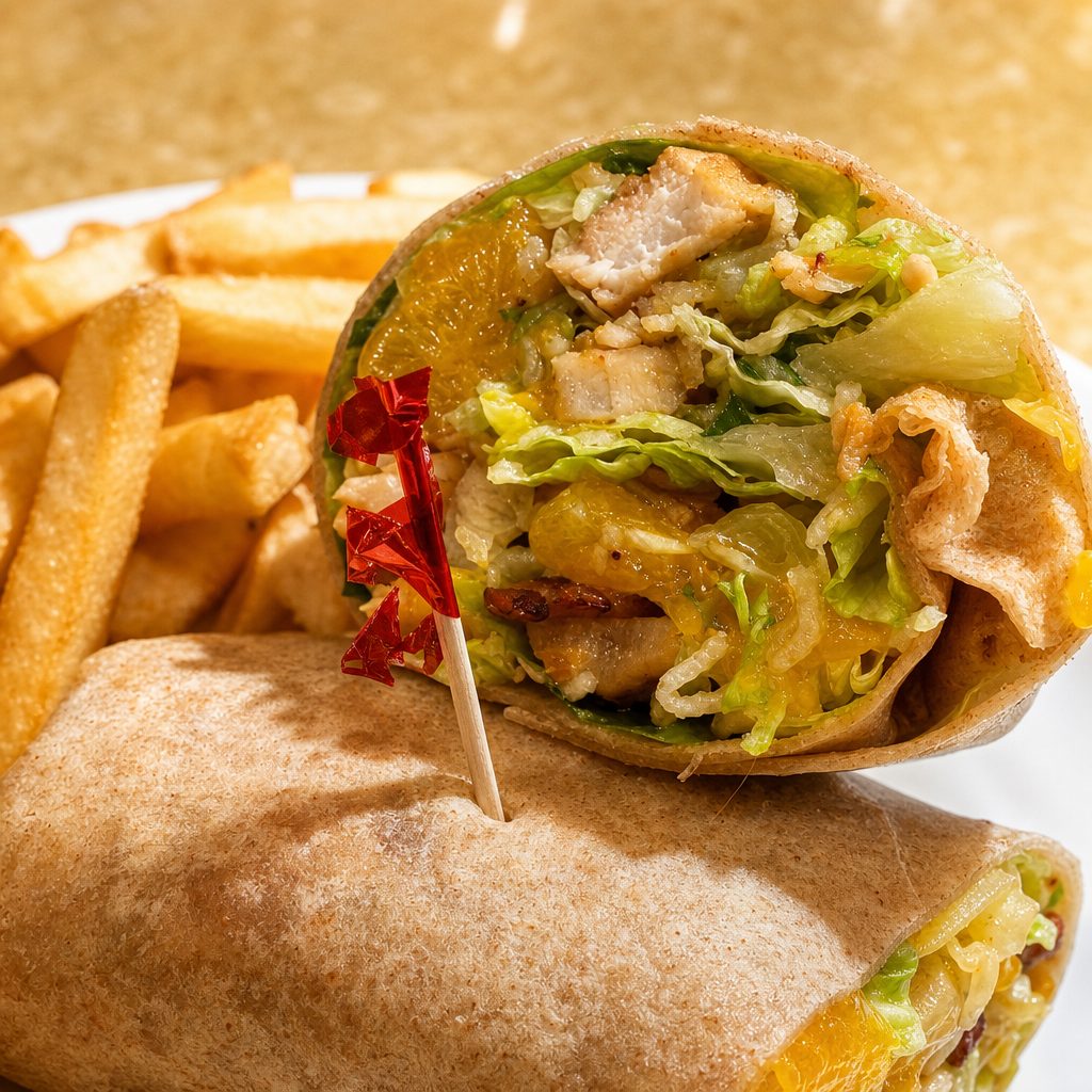 Chinese Chicken Wrap.